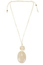 view 1 of 3 Luma Cord Necklace in White & Marble