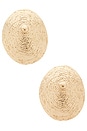 view 1 of 2 PENDIENTES DE TACHUELA SOLEIL in Gold