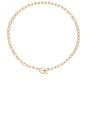 view 1 of 3 CUELLO CADENA TOGGLE in Gold