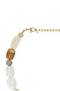 view 3 of 3 COLLAR BEADED MULTI STONE in Natural