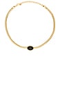view 1 of 3 Necklace With Stone Detail in Black