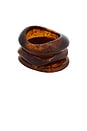 view 1 of 6 BRACELETS ASSORTIS in Brown