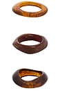 view 4 of 6 BRACELETS ASSORTIS in Brown