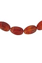 view 2 of 3 Beaded Necklace in Brown