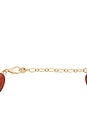 view 3 of 3 Beaded Necklace in Brown
