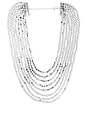 view 1 of 3 COLLIER À PLUSIEURS RANGS in Silver