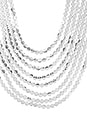 view 2 of 3 COLLIER À PLUSIEURS RANGS in Silver