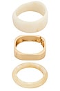 view 4 of 6 Bangle Bracelet Set in Ivory