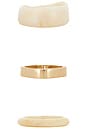view 5 of 6 Bangle Bracelet Set in Ivory
