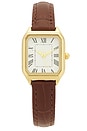 view 1 of 4 RELOJ LEATHER in Brown & Gold