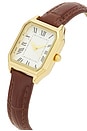 view 4 of 4 RELOJ LEATHER in Brown & Gold