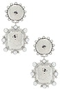 view 1 of 2 Zoe Stud Earring in Silver