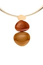 view 2 of 2 Dover Drop Choker in Brown
