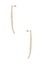 view 2 of 3 Pave Earring in Silver