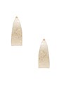 view 1 of 2 Summer Hoop Earring in White
