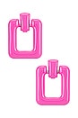 view 1 of 3 PENDIENTES CHER in Hot Pink