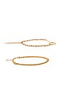 view 2 of 4 Rihanna Anklet in Gold