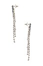 view 2 of 3 BOUCLES D'OREILLES PENDENTIFS LAURENT in Silver & Blue