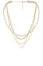 view 1 of 2 Zoe Necklace in Gold