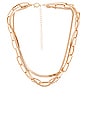 view 1 of 2 109 Layered Necklace in Gold