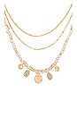 view 2 of 3 Calliope Lariat Necklace in Gold