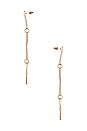 view 2 of 3 BOUCLES D'OREILLES MERCURY IN RETROGRADE in Gold