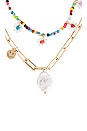 view 2 of 2 Miss.Thang Necklace in Multi