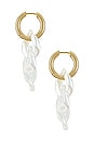 view 2 of 2 X REVOLVE Iridescent Link Hoops in Iridescent