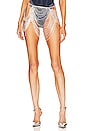 view 1 of 4 x REVOLVE Embellished Mini Skirt in Silver