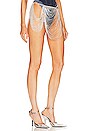view 2 of 4 x REVOLVE Embellished Mini Skirt in Silver