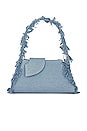 view 1 of 4 Distressed Denim Bag in Denim