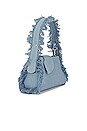 view 3 of 4 Distressed Denim Bag in Denim