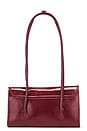 view 2 of 4 Patent Leather Shoulder Bag in Burgundy