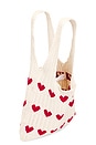 view 4 of 4 Amor Crochet Bag in Red