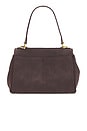 view 3 of 5 Locked in Slouch Bag in Dark Brown