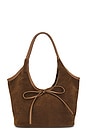 view 1 of 4 Bow Shoulder Bag in Taupe