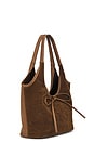 view 3 of 4 Bow Shoulder Bag in Taupe