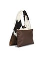 view 3 of 4 Luxe Hobo Slouch Bag in Cow Hide