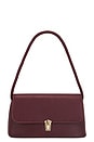 view 1 of 4 The Classic Shoulder Bag in Burgundy