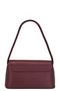 view 2 of 4 The Classic Shoulder Bag in Burgundy