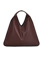 view 2 of 4 Mini Hobo Slouch Bag in Chocolate Brown