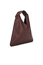 view 3 of 4 Mini Hobo Slouch Bag in Chocolate Brown