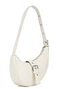 view 3 of 4 Crescent Bag in White