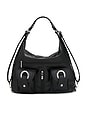 view 1 of 4 Checked Tote in Black