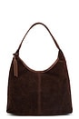 view 1 of 4 Slouch Suede Bag in Rust