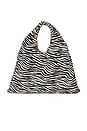 view 2 of 4 Luxe Hobo Slouch Bag in Zebra
