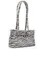 view 3 of 4 Margot Belted Shoulder Bag in Zebra