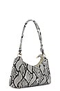 view 3 of 4 Knot Shoulder Bag in Snakeskin