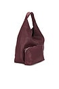 view 3 of 4 Jordan Hobo Bag in Burgundy