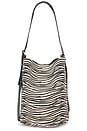 view 1 of 4 BOLSO HEBILLA BUCKET BAG in Zebra